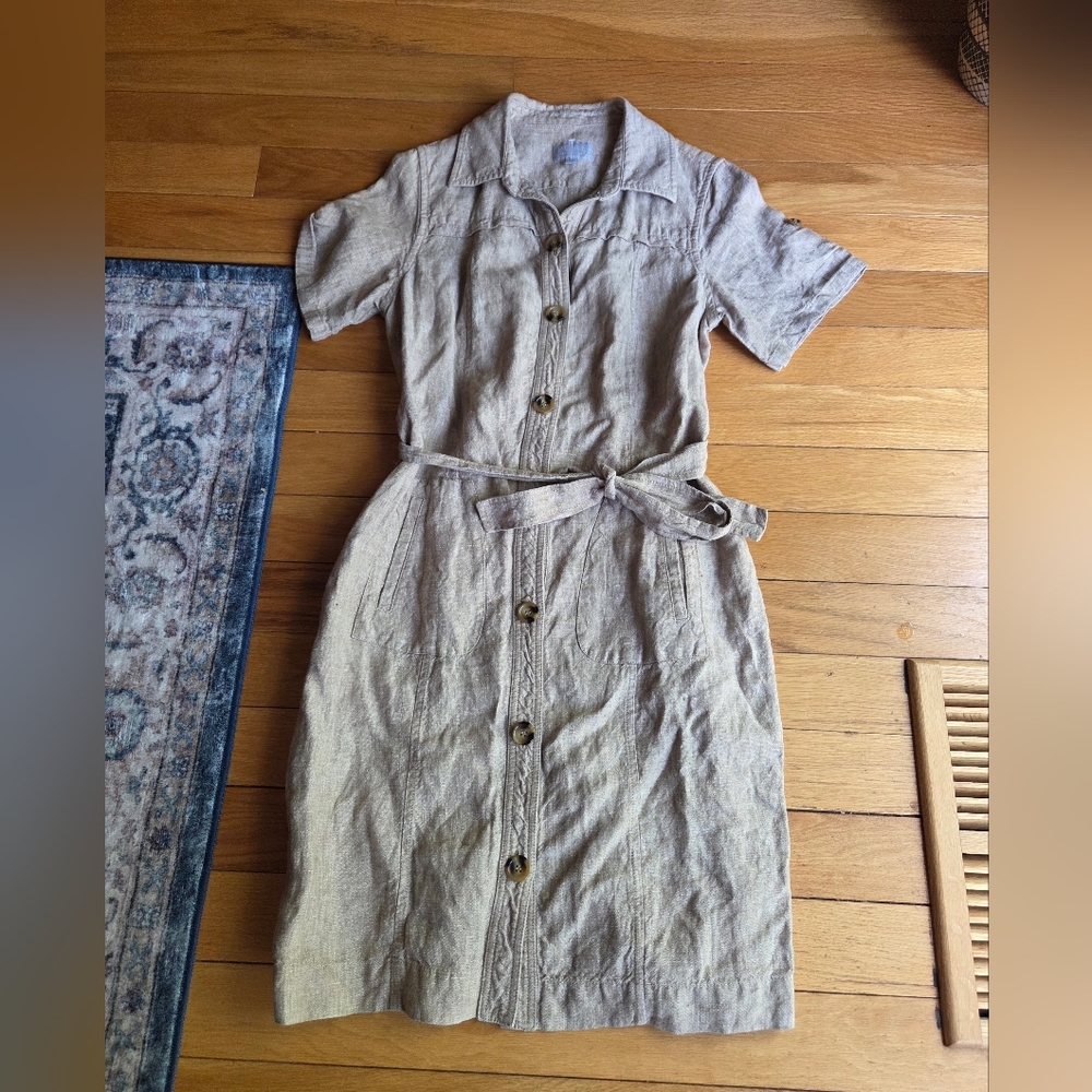 100% linen Pure Collection casual Dress
